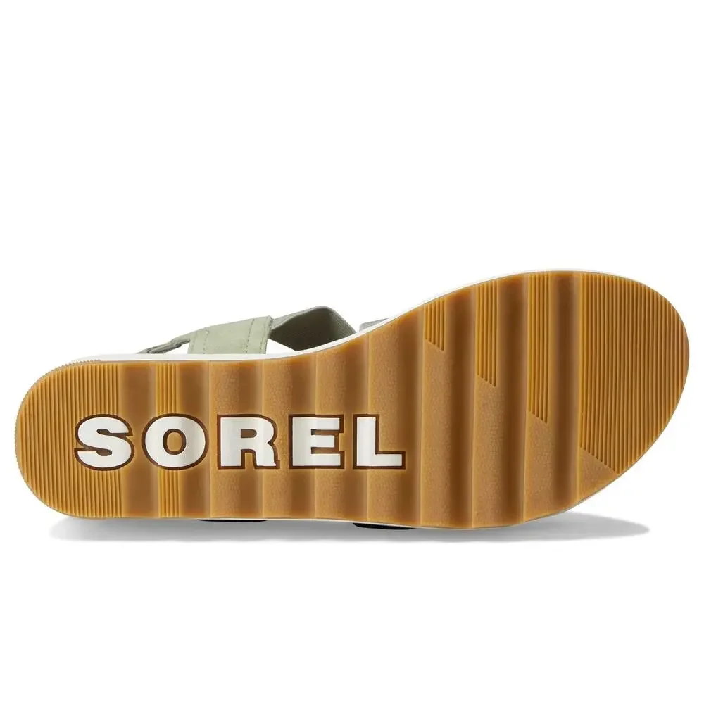 SOREL CAMERON™ FLATFORM SLINGBACK SAFARI/SEA SALT 9 B (M)